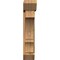 Ekena Millwork Balboa Slat Rough Sawn Bracket w/ Offset Brace, Western Red Cedar, 8"W x 32"D x 40"H BKT0806X32X40BOA06RWR - alternate 2
